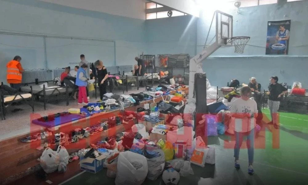 Καρδίτσα: Σε σχολείο διανυκτέρευσαν οι διασωθέντες από τις πλημμυρισμένες περιοχές